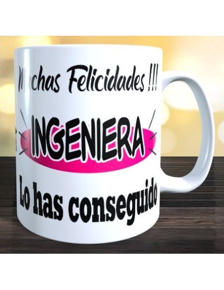 Taza graduación Ingeniera