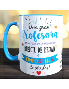 Taza una gran profesora