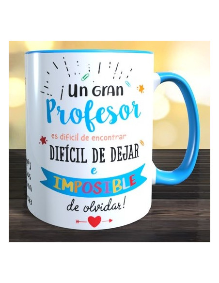 Taza un gran profesor