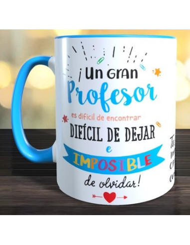 Taza un gran profesor