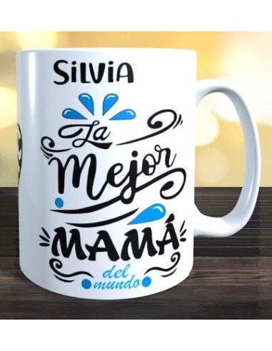 Taza la mejor mamá del mundo