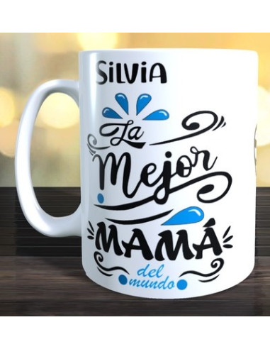 Taza la mejor mamá del mundo