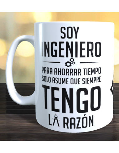 Taza soy ingeniero