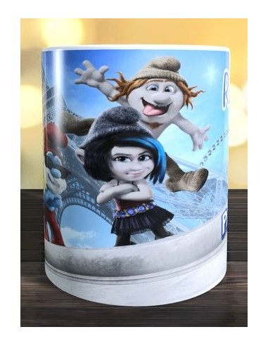 Taza Los Pitufos