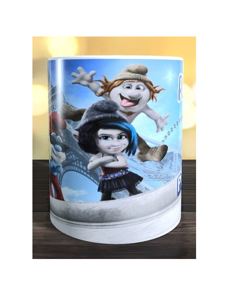 Taza Los Pitufos