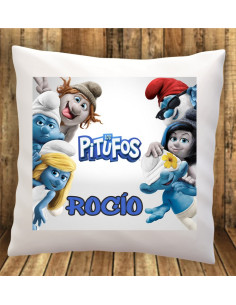 Cojín Los Pitufos