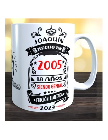 Taza Leyenda - Hecho en...