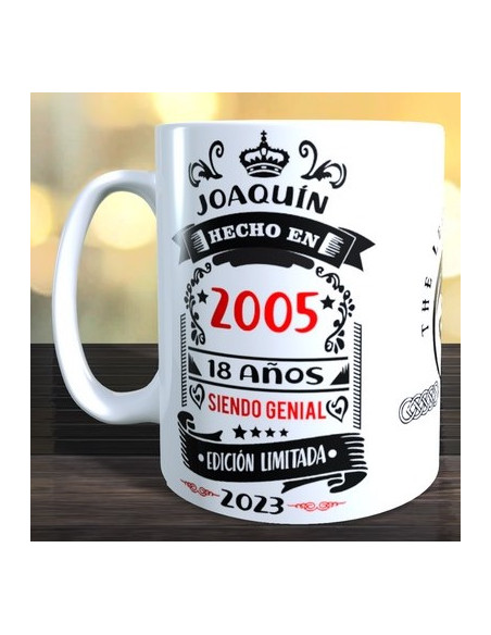 Taza Leyenda - Hecho en...