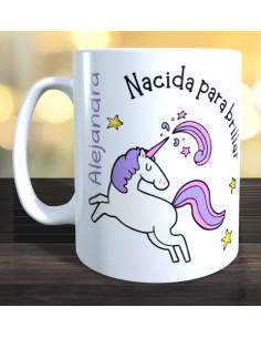 Taza nacida para brillar