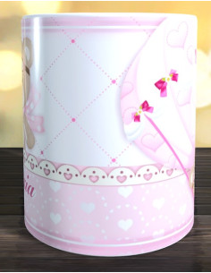 Taza osito con nombre 2