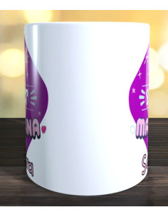 Taza aqui bebe una super madrina 2