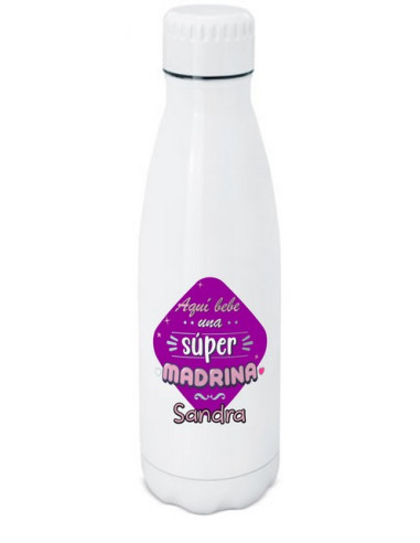 Botella regalo madrina