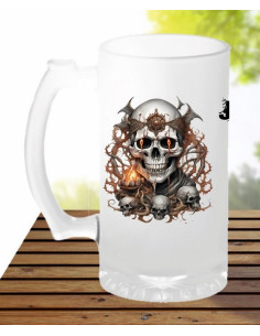 Jarra calavera personalizada