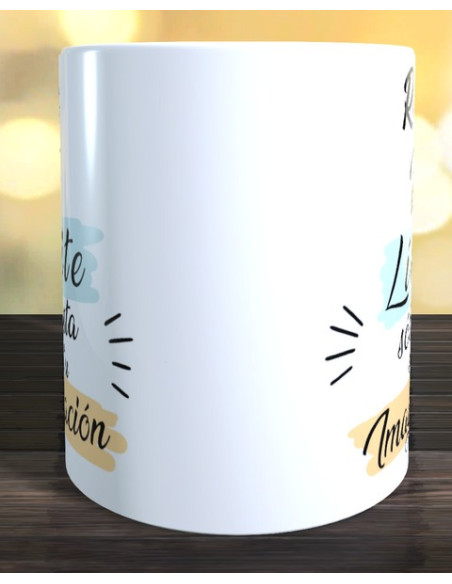 Taza el limite solo esta en tu imaginacion