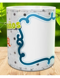 Taza feliz cumpleaños (con foto) 2