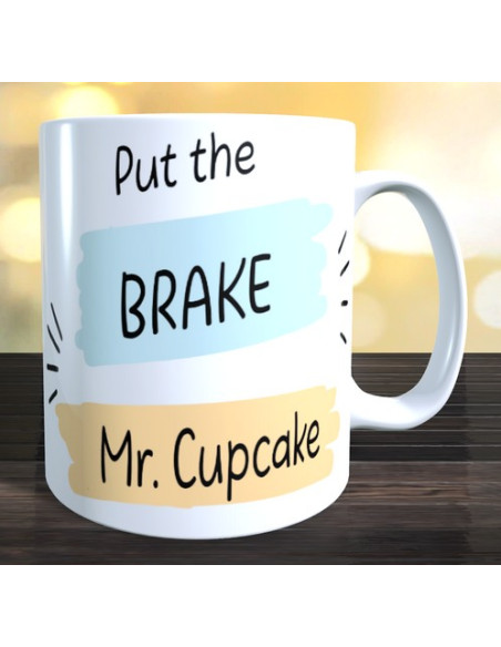 Taza echa el freno macareno