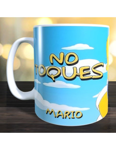 Taza Homer Simpson - No toques mi taza