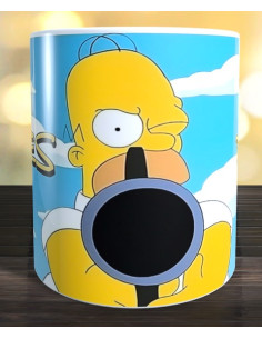 Taza Homer Simpson - No toques mi taza 2