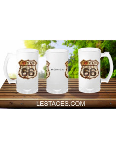 Jarra cerveza RUTA 66 2