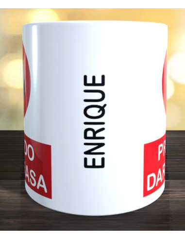 Taza Prohibido dar la brasa