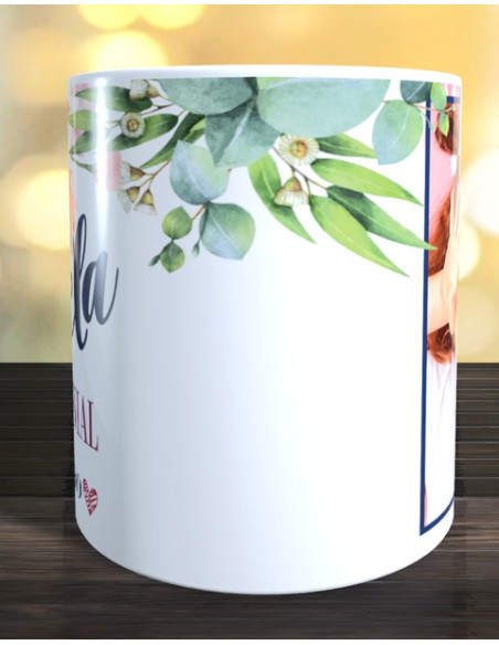 Taza contigo Abuela todo es genial