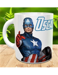 Taza super heroes