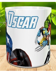 Taza super heroes 2
