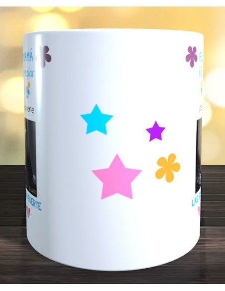 Taza cumple mama ecografía bebe