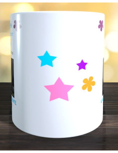 Taza cumple papá ecografía bebe 2