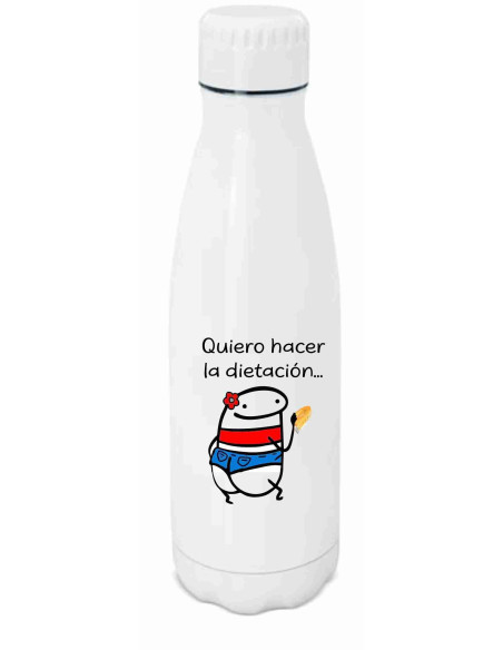 Botella quiero hacer la dietacion