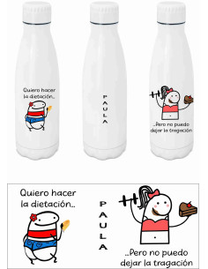Botella quiero hacer la dietacion 2
