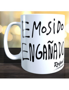 Taza emosido engañado