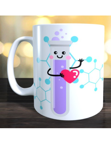 Taza Lo nuestro tiene química