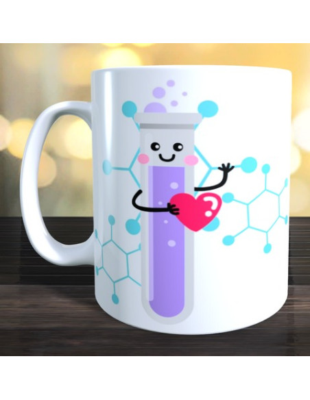 Taza Lo nuestro tiene química