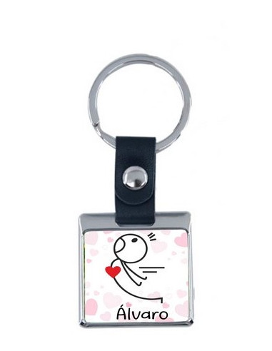 Pack 2 Llaveros metálicos ENAMORADOS