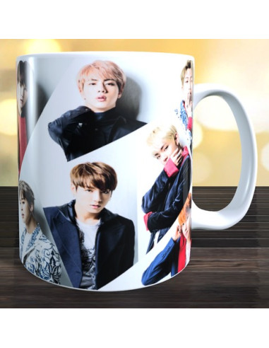 Taza BTS personalizada