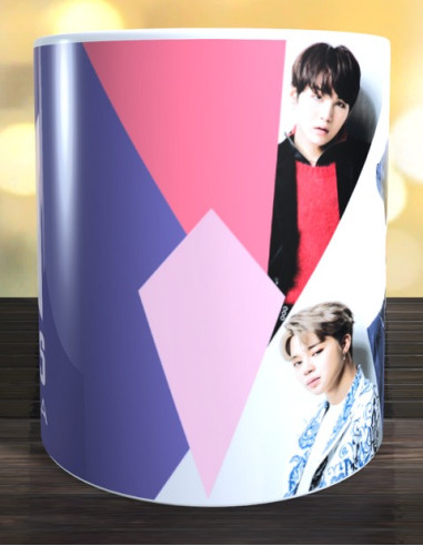 Taza BTS personalizada