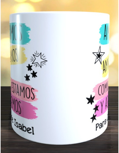Taza amigas somos