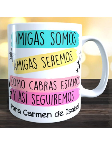 Taza amigas somos