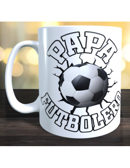 Taza papá futbolero