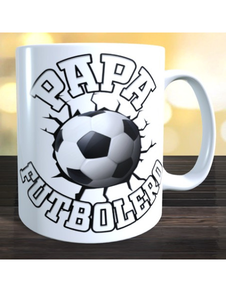 Taza papá futbolero