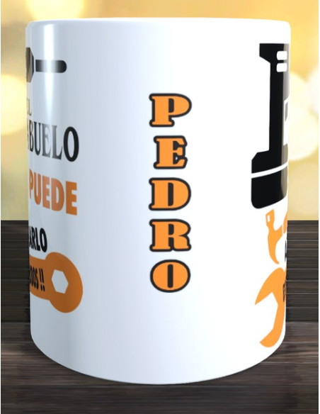 Taza si el abuelo no puede arreglarlo estamos jodidos