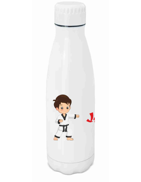 Botella karateca personalizada