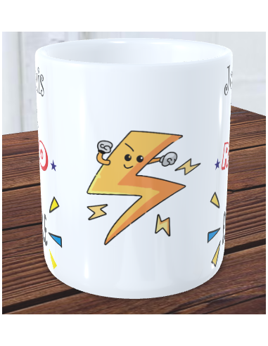 TAZA Mal rayo te escazuele