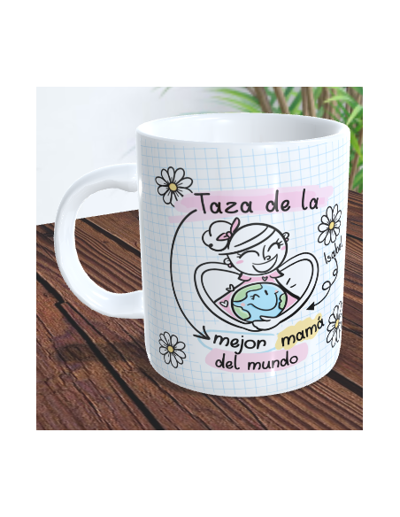 Taza de la mejor mamá del mundo