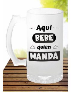 Jarra aquí bebe quien manda de verdad