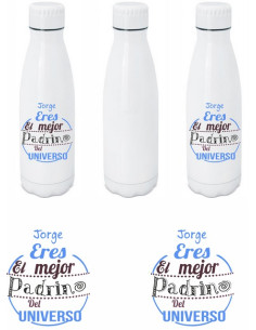 Botella mejor padrino del universo 2