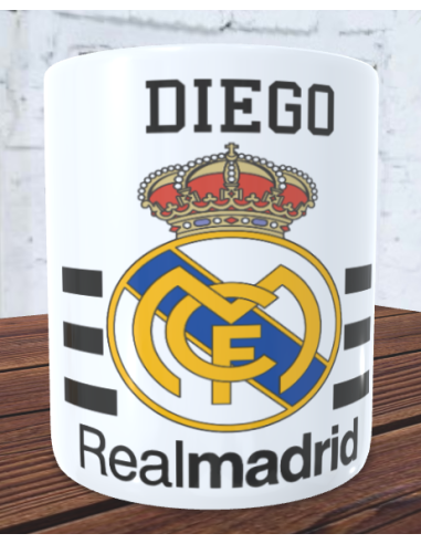 Taza Real Madrid Hala Madrid y nada mas