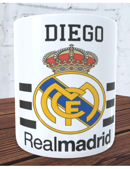 Taza Real Madrid Hala Madrid y nada mas