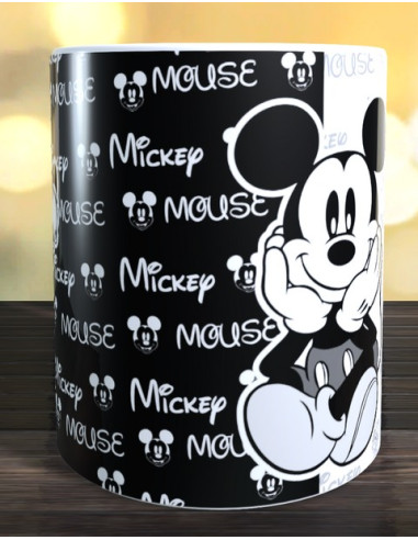 Taza Mickey Mouse con nombre